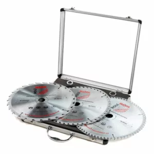 Coffret 3 lames carbure semi pro Ø300 mm Holzmann- Neuf