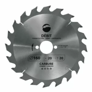 Lame de débit au carbure Ø190 - Alésage 30 - Nombre de dents 20- Neuf